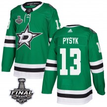 Youth Adidas Dallas Stars Mark Pysyk Green Home 2020 Stanley Cup Final Bound Jersey - Authentic