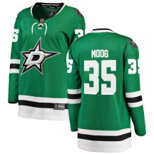 Women's Fanatics Branded Dallas Stars Andy Moog Green Home Jersey - Breakaway