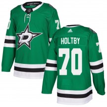 Youth Adidas Dallas Stars Braden Holtby Green Home Jersey - Authentic
