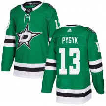 Youth Adidas Dallas Stars Mark Pysyk Green Home Jersey - Authentic