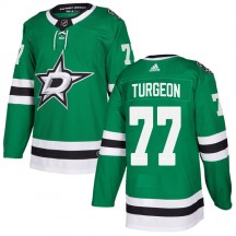 Youth Adidas Dallas Stars Pierre Turgeon Green Home Jersey - Authentic