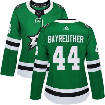 Women's Adidas Dallas Stars Gavin Bayreuther Green Home Jersey - Authentic