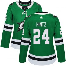 Women's Adidas Dallas Stars Roope Hintz Green Home Jersey - Authentic