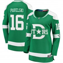 Women's Fanatics Branded Dallas Stars Joe Pavelski Green 2020 Winter Classic Jersey - Breakaway