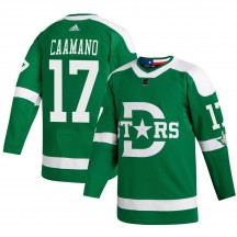 Youth Adidas Dallas Stars Nick Caamano Green 2020 Winter Classic Player Jersey - Authentic