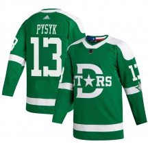Youth Adidas Dallas Stars Mark Pysyk Green 2020 Winter Classic Player Jersey - Authentic