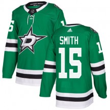 Youth Adidas Dallas Stars Bobby Smith Green Home Jersey - Authentic
