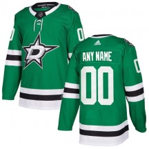 Youth Adidas Dallas Stars Custom Green Home Jersey - Authentic