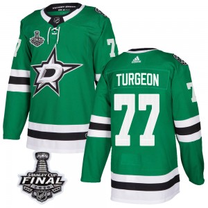 Youth Adidas Dallas Stars Pierre Turgeon Green Home 2020 Stanley Cup Final Bound Jersey - Authentic