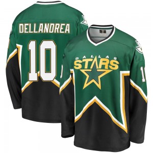 Men's Fanatics Branded Dallas Stars Ty Dellandrea Green/Black Breakaway Kelly Heritage Jersey - Premier