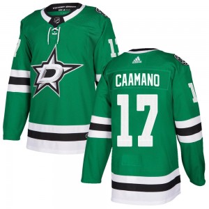 Youth Adidas Dallas Stars Nick Caamano Green Home Jersey - Authentic