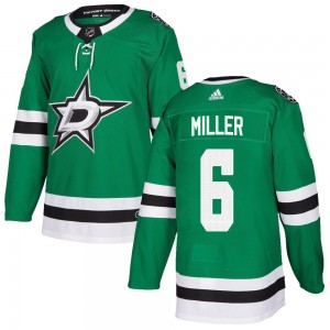 Youth Adidas Dallas Stars Colin Miller Green Home Jersey - Authentic