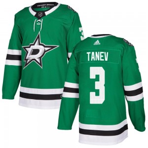 Youth Adidas Dallas Stars Chris Tanev Green Home Jersey - Authentic