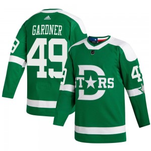 Men's Adidas Dallas Stars Rhett Gardner Green 2020 Winter Classic Player Jersey - Authentic