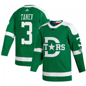 Men's Adidas Dallas Stars Chris Tanev Green 2020 Winter Classic Player Jersey - Authentic