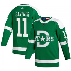 Youth Adidas Dallas Stars Mike Gartner Green 2020 Winter Classic Jersey - Authentic
