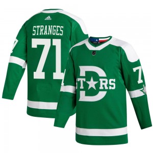 Youth Adidas Dallas Stars Antonio Stranges Green 2020 Winter Classic Player Jersey - Authentic