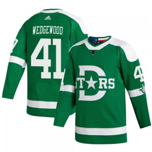Youth Adidas Dallas Stars Scott Wedgewood Green 2020 Winter Classic Player Jersey - Authentic