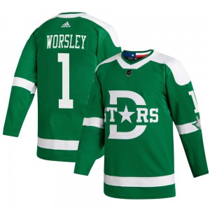 Youth Adidas Dallas Stars Gump Worsley Green 2020 Winter Classic Jersey - Authentic