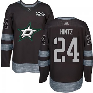 Youth Dallas Stars Roope Hintz Black 1917-2017 100th Anniversary Jersey - Authentic
