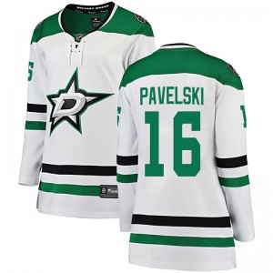 Women's Fanatics Branded Dallas Stars Joe Pavelski White Away Jersey - Breakaway