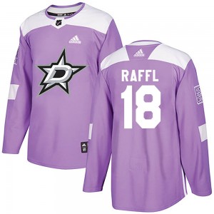 Youth Adidas Dallas Stars Michael Raffl Purple Fights Cancer Practice Jersey - Authentic